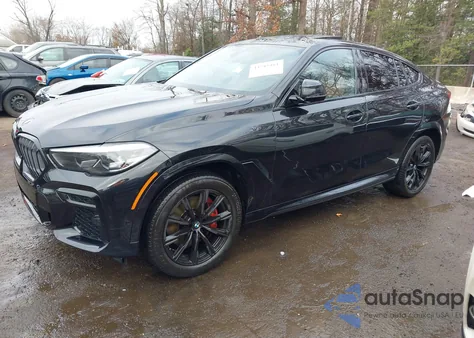 2022 BMW X6 xDrive40I из США, поврежденный, VIN 5UXCY6C00N9K57617